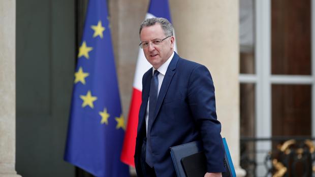 Richard Ferrand, a su llegada esta semana al Palacio de los Campos Elíseos